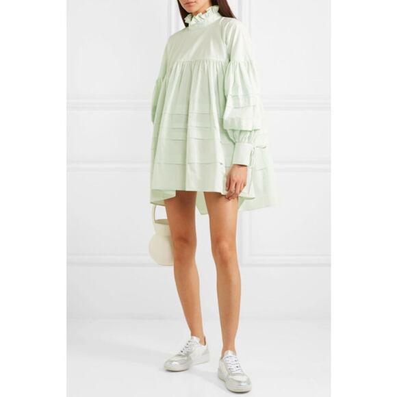 Veja V 10 Iridescent Metallic Sneakers Leather And Canvas White Silver Size 8 - Picture 3 of 13